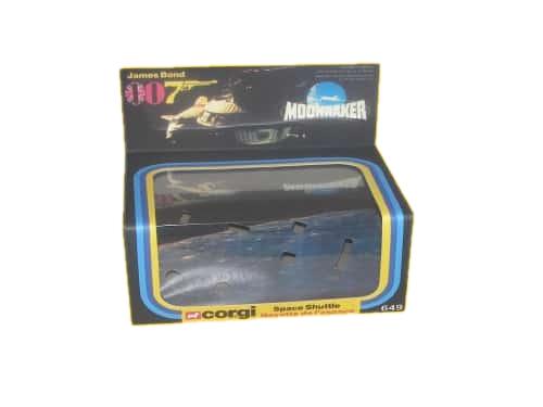 Corgi Toys 649 James Bond Space Shuttle Repro Box