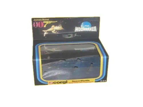 Corgi Toys 649 James Bond Space Shuttle Repro Box