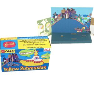 Corgi Toys 803 The Beatles Yellow Submarine Type 2 Custom Designed Repro Box