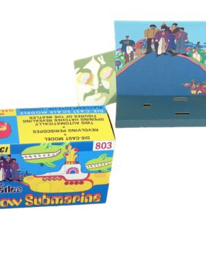 Corgi Toys 803 The Beatles Yellow Submarine Type 1 Custom Repro Box