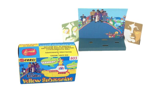 Corgi Toys 803 The Beatles Yellow Submarine Type 1 Custom Repro Box