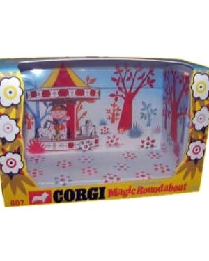 Corgi Toys 807 Magic Roundabout Dougal’s Car Repro Box Corgi Toys 807 Magic Roundabout Dougal's Car Repro Box