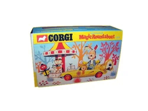 Corgi Toys 807 Magic Roundabout Dougal's Car Repro Box