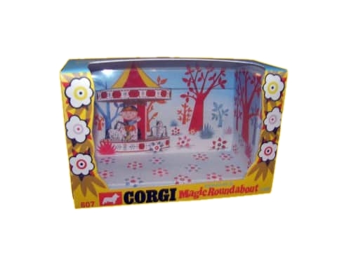 Corgi Toys 807 Magic Roundabout Dougal's Car Repro Box