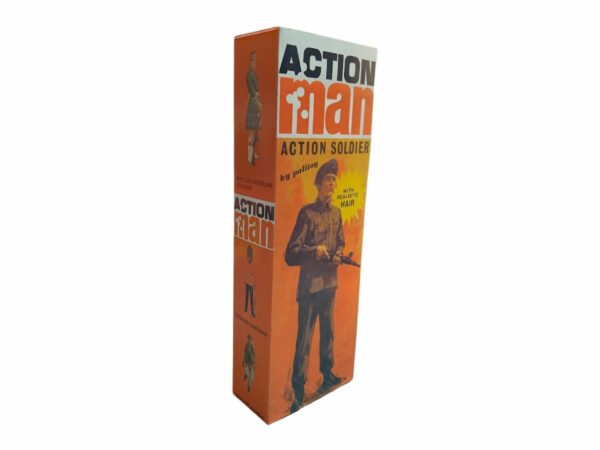 Palitoy Action Man - Soldier with Realistic Hair Repro Box