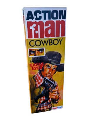 Palitoy Action Man - Cowboy with Eagle Eyes Repro Box