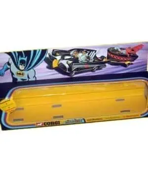 Corgi Toys Gift Set 3 3rd Edition Batmobile and Batboat Repro Box