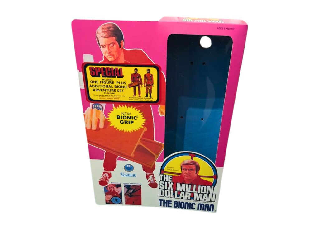 Kenner Six Million Dollar Man Bionic Grip Additional Costume ...