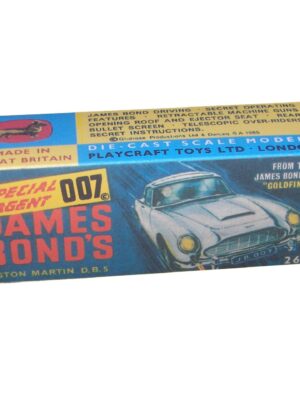 Corgi Toys 261 James Bond DB5 Repro Box