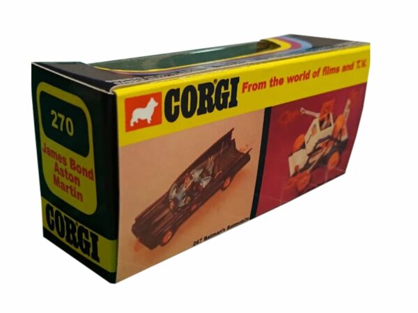 Corgi Toys 270 James Bond Aston Martin DB5 Repro Box