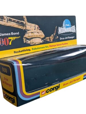 Corgi Toys 930 Drax Helicopter Repro Box