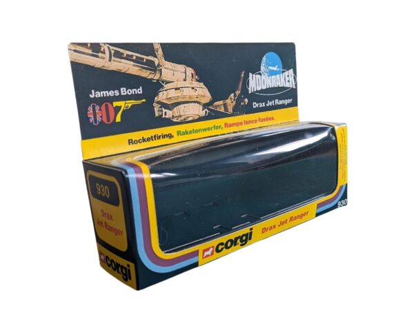 Corgi Toys 930 Drax Helicopter Repro Box