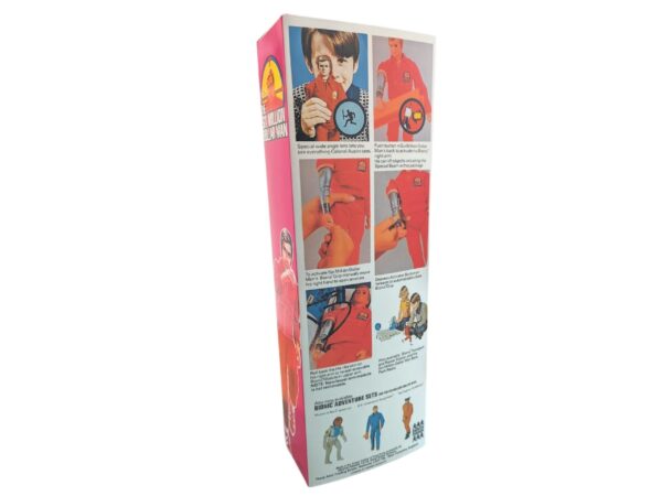 Denys Fisher Six Million Dollar Man Bionic Grip Figure Repro Box (Non Window Version)