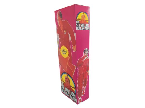 Denys Fisher Six Million Dollar Man Bionic Grip Figure Repro Box (Non Window Version)