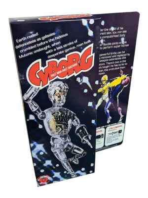 Denys Fisher Cyborg Figure Reproduction Box