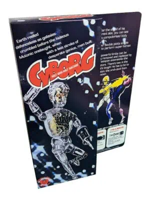 Denys Fisher Cyborg Figure Reproduction Box