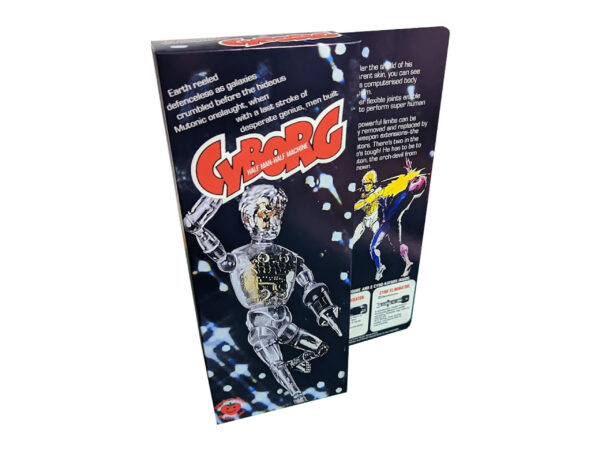 Denys Fisher Cyborg Figure Reproduction Box