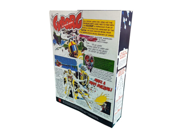 Denys Fisher Cyborg Figure Reproduction Box