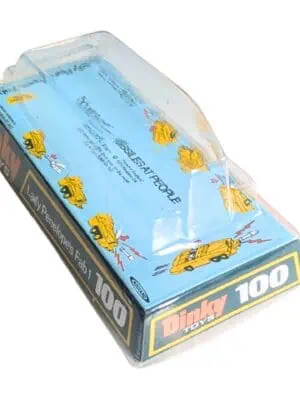 Dinky Toys 100 FAB 1 Rolls Royce Short Version Blister/Bubble (Thick Font) Repro Box