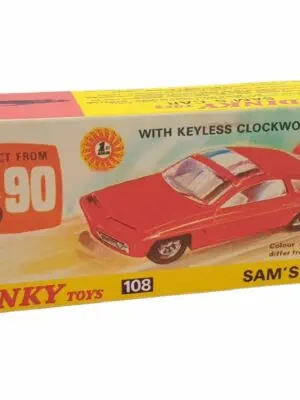 Dinky Toys 108 Sam’s Car Repro Box