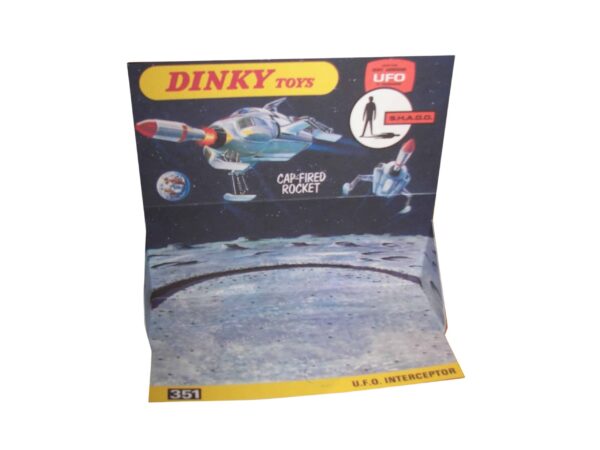 Dinky Toys 351 Shado Interceptor Repro Box