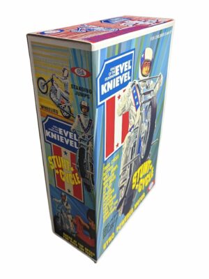 Ideal Toys Evel Knievel Stunt Cycle US Version Reproduction Box