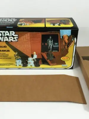 Replacement Vintage Star Wars Jawa Sandcrawler box and inserts