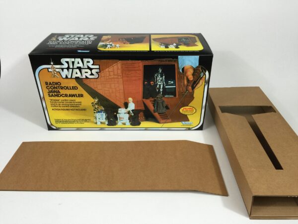 Replacement Vintage Star Wars Jawa Sandcrawler box and inserts Replacement Vintage Star Wars Jawa Sandcrawler box and inserts
