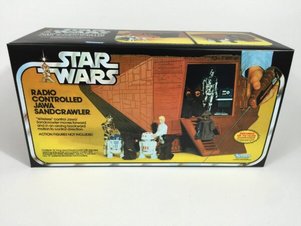 Replacement Vintage Star Wars Jawa Sandcrawler box and inserts Replacement Vintage Star Wars Jawa Sandcrawler box and inserts