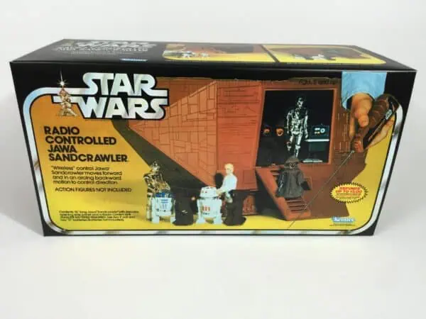 Replacement Vintage Star Wars Jawa Sandcrawler box and inserts