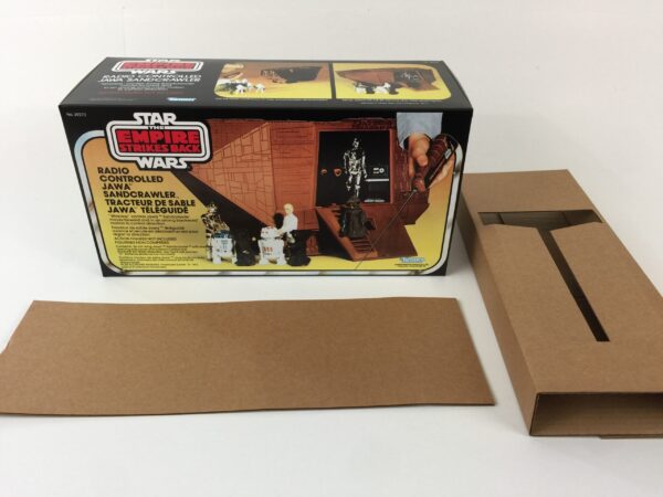 Replacement Vintage Star Wars The Empire Strikes Back Jawa Sandcrawler Box and Inserts Replacement Vintage Star Wars The Empire Strikes Back Jawa Sandcrawler Box and Inserts
