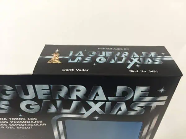 Replacement  Vintage Star Wars 12" Lili Ledy Darth Vader box and inserts