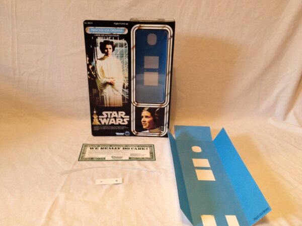Star Wars 12 Inch Princess Leia Reproduction Box and Inserts Star Wars 12 Inch Princess Leia Reproduction Box and Inserts