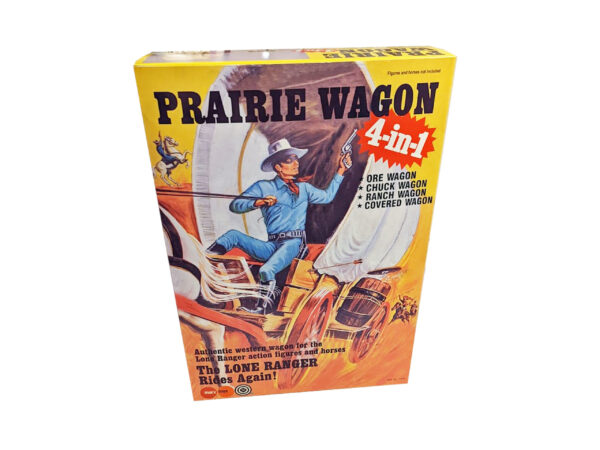 Marx Toys The Lone Ranger Prairie Wagon Repro Box