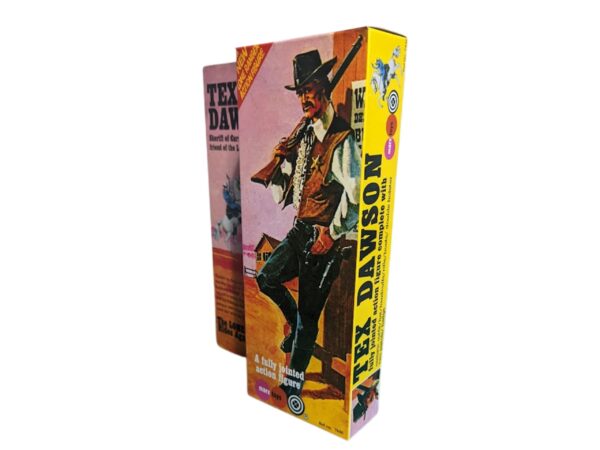 Marx Toys Tex Dawson Figure Repro Box