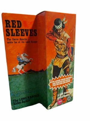 Marx Toys Red Sleeves Figure Repro Box Bow and Arrow Version