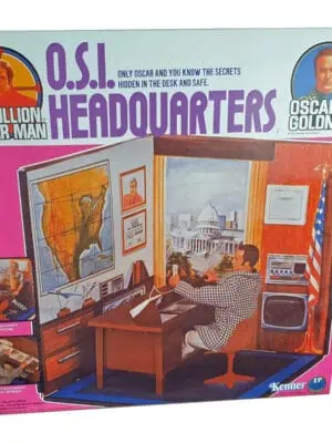 Kenner Six Million Dollar Man O.S.I. Headquarters Reproduction Box