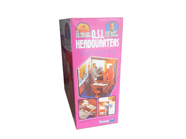 Kenner Six Million Dollar Man O.S.I. Headquarters Reproduction Box Kenner Six Million Dollar Man O.S.I. Headquarters Reproduction Box