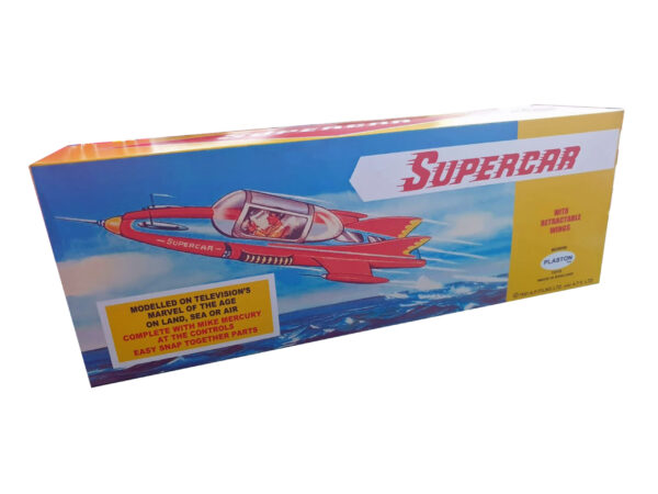 Plaston Toys Mike Mercury Supercar Repro Box Plaston Toys Mike Mercury Supercar Repro Box