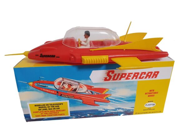 Plaston Toys Mike Mercury Supercar Repro Box Plaston Toys Mike Mercury Supercar Repro Box
