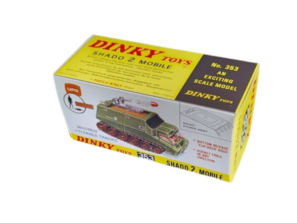 Dinky Toys 353 Shado 2 Mobile Repro Box