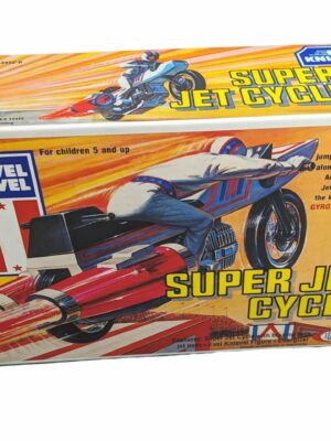 Ideal Toys Evel Knievel Super Jet Cycle Reproduction Box