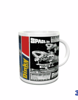 Dinky 359/360 Space 1999 Eagle Transporter/Freighter Mug