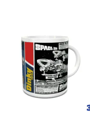 XEAGLE3D.gif Dinky 359/360 Space 1999 Eagle Transporter/Freighter Mug