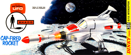 Dinky 351 UFO Interceptor Mug