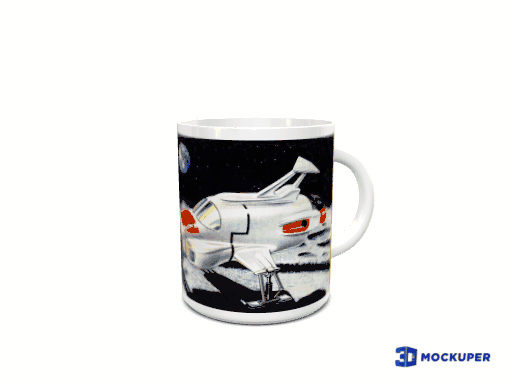 Dinky 351 UFO Interceptor Mug