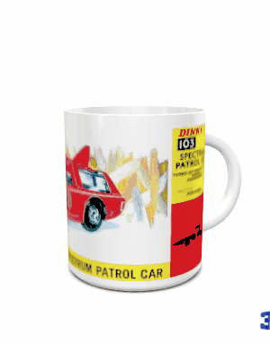 Dinky 103 Spectrum Patrol Car (SPC) Mug