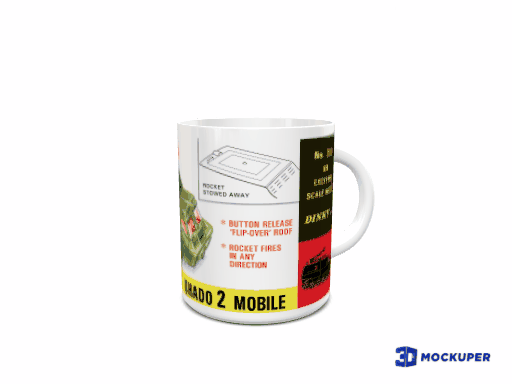 Dinky 353 SHADO Mobile Mug Dinky 353 SHADO Mobile Mug
