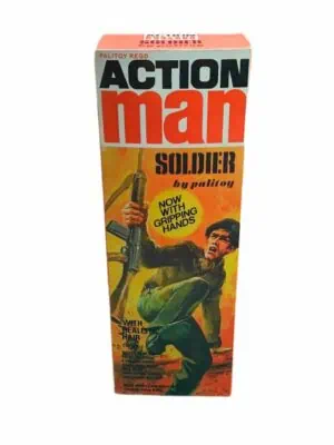 Palitoy Action Man - Soldier with Gripping Hands Repro Box