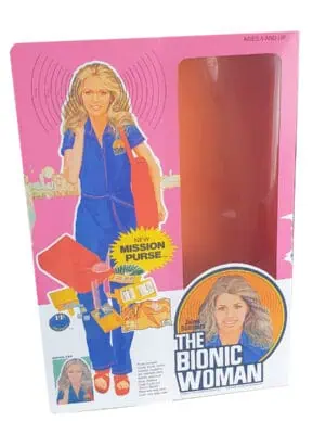 Kenner Bionic Woman Mission Purse Reproduction Box